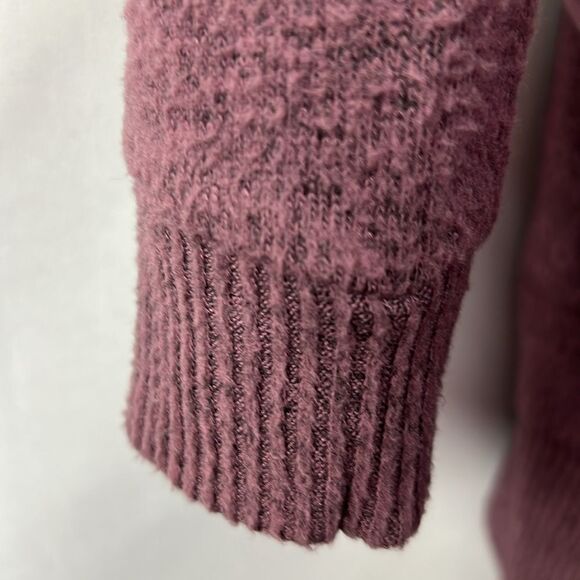 Mix by 41 Hawthorne Mauve Purple open cardigan sweater pockets EUC size small - Picture 10 of 12